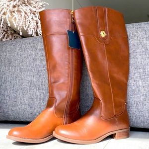 Tommy Hilfiger long brown boots 👢